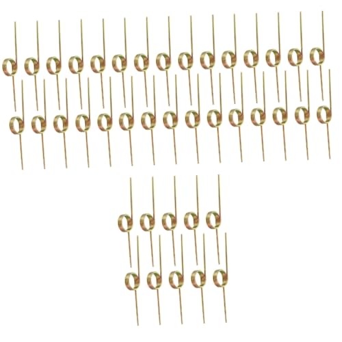 HOOTNEE 4sets Small Spring for Torsional Spring Easy to Install Replacement for Trash Can Lid 10pcs*4