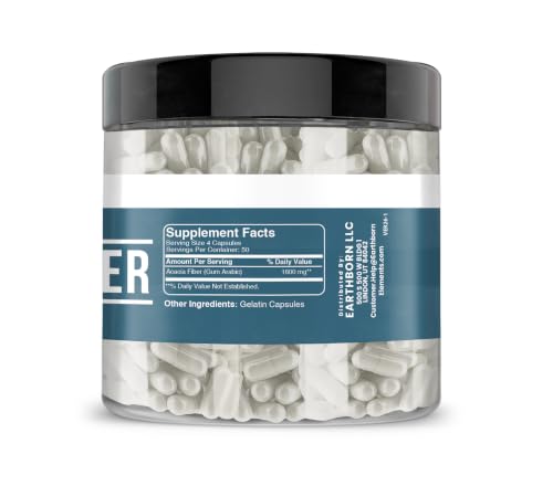 Earthborn Elements Acacia Fiber Capsules