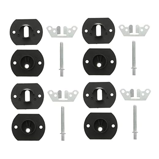 Homoyoyo 4 Juegos Conector De Sofá Conector Tipo Pin para Sofá De Muebles Conectores Seccionales Sofás Sofá Cama Sofá Conectores De Sofá Conectores Pin Componente Sección Planchar