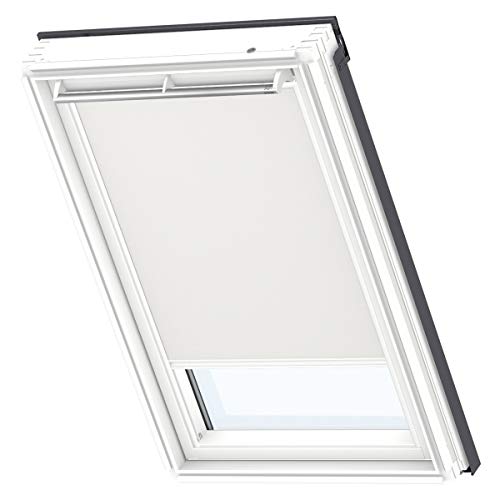 VELUX Original Cortina de Oscurecimiento (DKL), Marco Blanco, M08, 308, 2, Beige