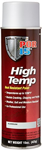 POR-15 44318 Aluminum High Temperature Paint - 15. oz by POR-15