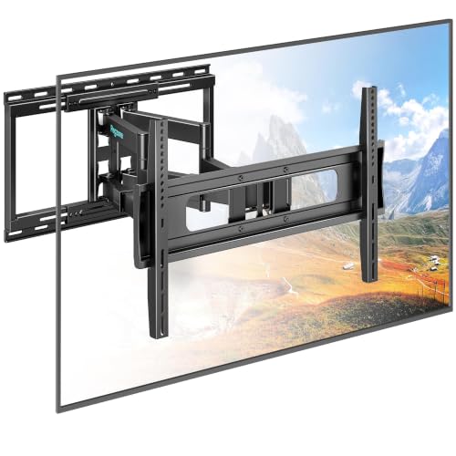 Pegzone Full-Motion TV Wall Mount for 37-90 Inch TVs Up to 176 lbs