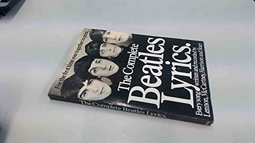 The Complete Beatles Lyrics