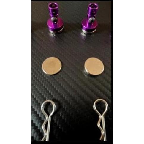RC Body Magnet Set (Purple, 2 Pieces)