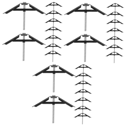 Angoily 3 Sets Universal Cassette Repair Device 86mm Screw Support Rod Wall Plate Junction Box Tool for Electronics Repair