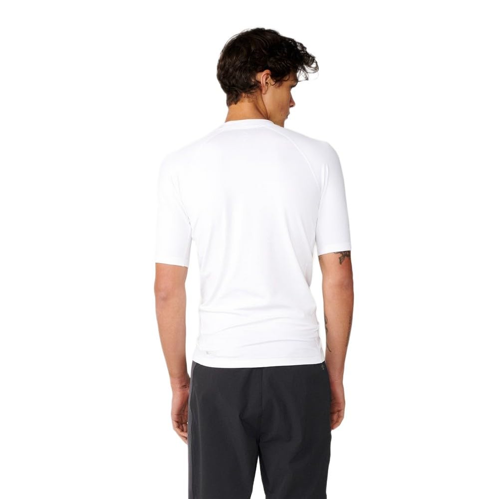 RIP CURL Rash Guard A Maniche Corte Icons UPF Brushed L