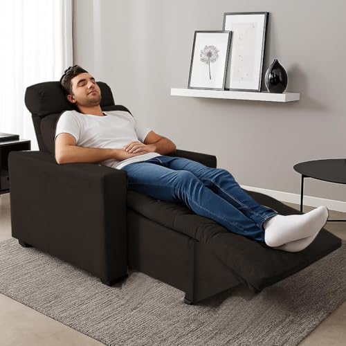 Poltrona Cadeira Do Papai E Mamãe Reclinável Retrátil Para Sala De Descanso Madri Marrom