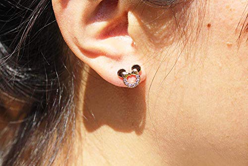 Findout - Orecchini vuoti - placcati in oro rosa