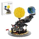 Millionspring Erde, Mond und Sonne Sonnensystem Modell Bausätze für Kinder ab 6 Jahren,Solar System Drehbares Modell Junior Scientist's Geschenkspiel Lernspielzeug (471PCS)