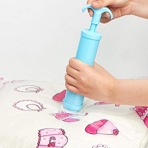 Bolsas de almacenamiento al vacío reutilizables que reducen volumen de ropa pack de 5 5