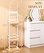 Homde Women Jewelry Holder Organizer: Large Metal Storage Stand for Necklaces Bracelets Earrings - Display for Fashion Women