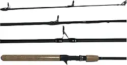 VARA PARA CARRETILHA ALTO MAR 1,60M 10-25LBS CARBONO - 2 PARTES