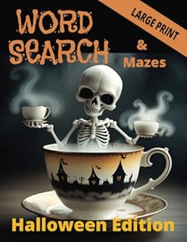 Word Search: Halloween Edition with Mazes and Bonus Hidden Objects