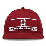 The Game NCAA Stanford Cardinal, Unisex Retro Bar Design Hat, Adjustable, One Size