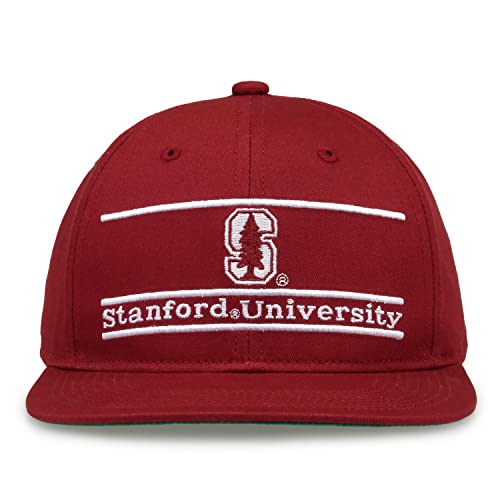 The Game NCAA Stanford Cardinal, Unisex Retro Bar Design Hat, Adjustable, One Size
