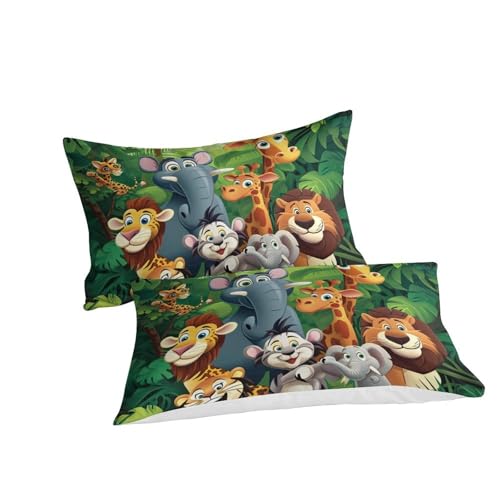 Housse de couette 220x240 cm et taies en microfibre pour lit double - 3