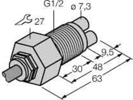 Turck Eintauchsensor FCS-GL1/2A4-NAEX/A 6870440 1St.