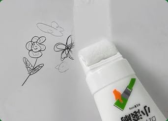 Paint Roller Self-Built Wall Repair Paste Small Rolling Brush Wall Filling Paste l Repair White Putty Tool Wall Brush Artifac