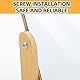 Bahan alamy Kosmetikspiegel 360 Grad Drehung Schminkspiegel Stehend Holz Tischspiegel Freistehend Make Up Spiegel Für Frisiertisch, Badezimmer, Schlafzimmer (22x17 cm)