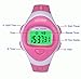 Updated Version Music Baby Reminder Watch for Toilet Potty Training Water Resistant Toddler Timer Watch (Pink)