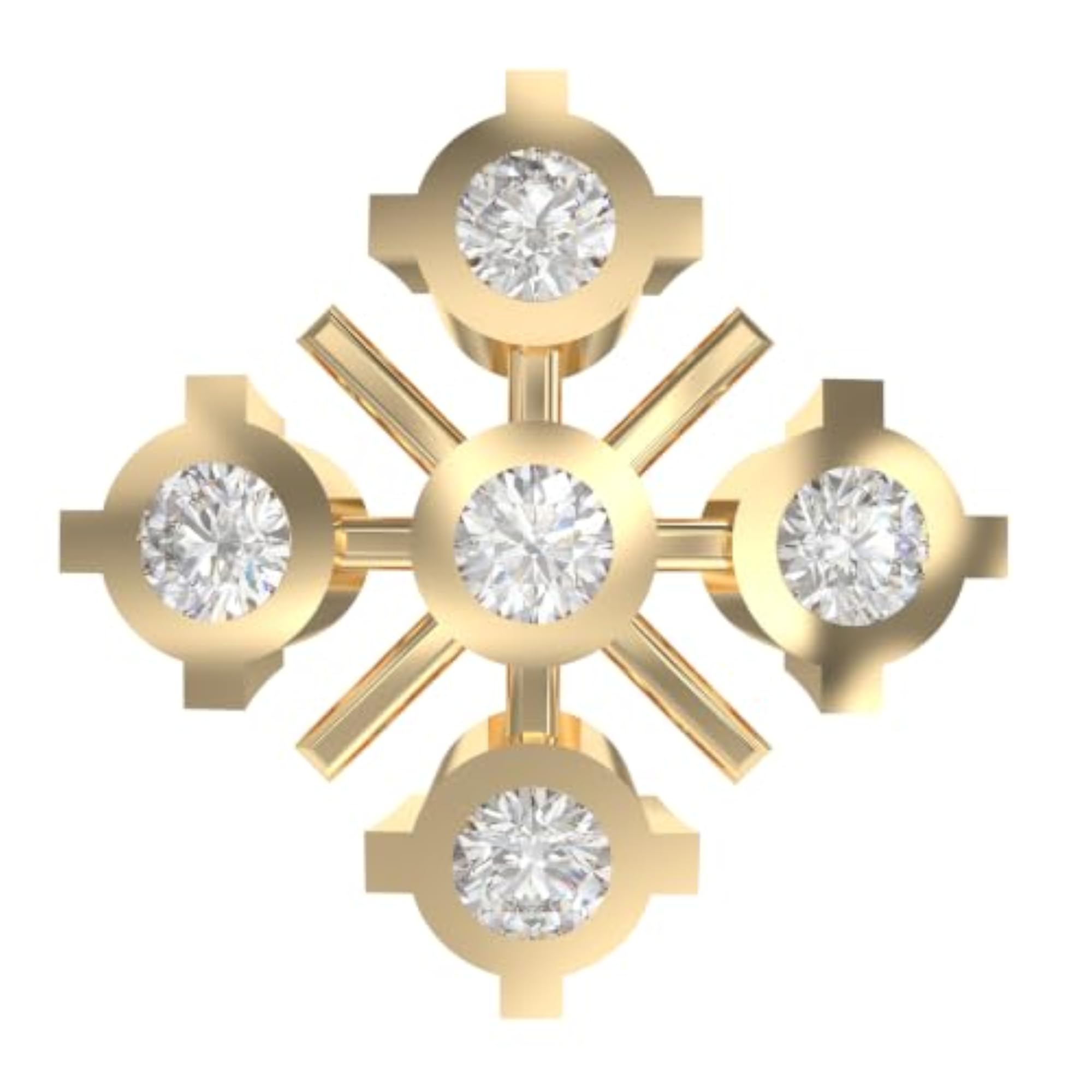 The Tara Lab-Grown Diamond Nose Pin, Elegant Gift