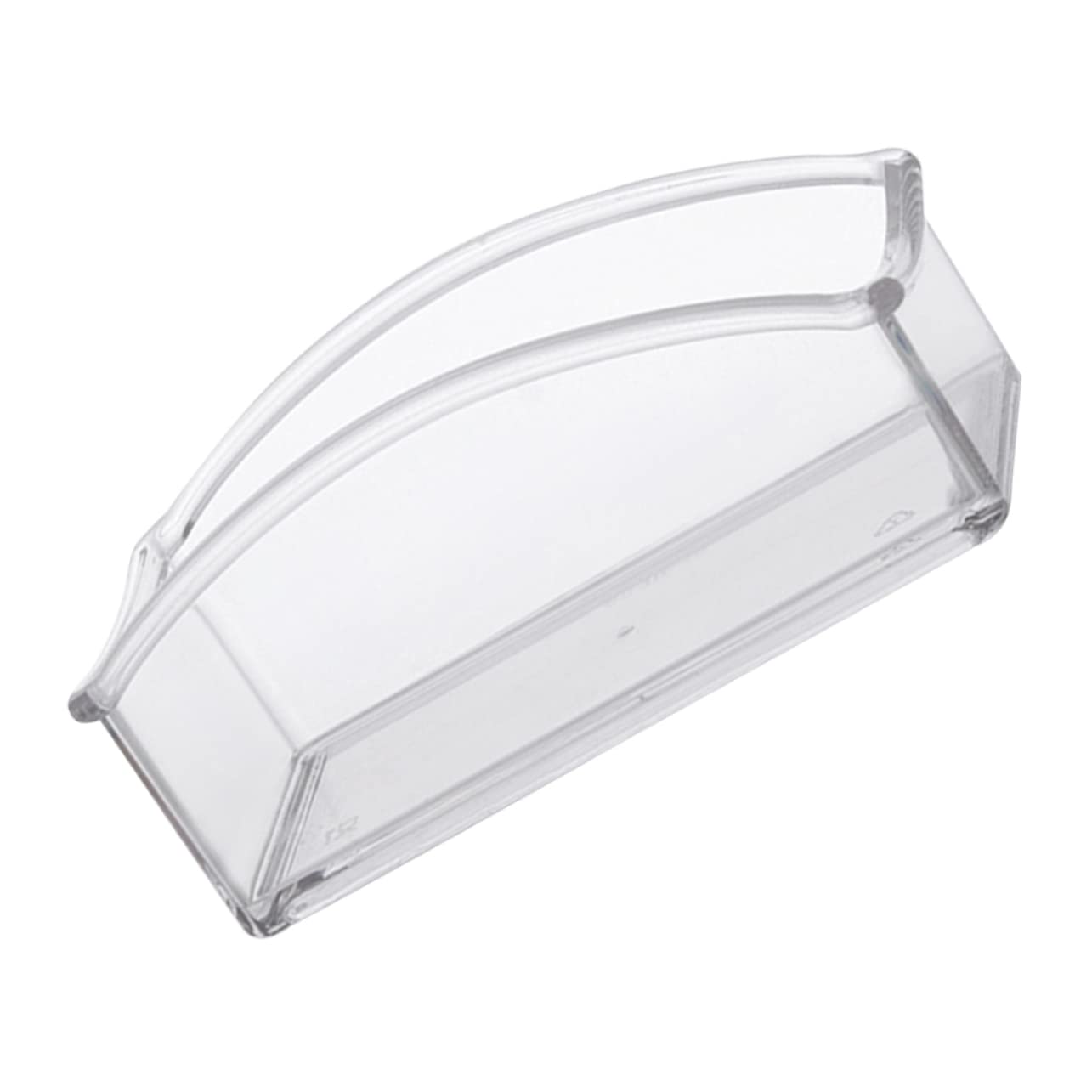 Ciieeo Acrylic Transparent Tea Bag and Sugar Packets Organizer Box for Home Office and Coffee Shops Clear Storage for Tea Bags Coffee and Items