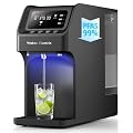 Waken Electric Reverse Osmosis Water Filter Countertop, UV Water Filtration System, 8-Stage RO Filtration Real Time TDS Display, BPA Free, PFAS, Lead & TDS Reduction (Obsidian Black)