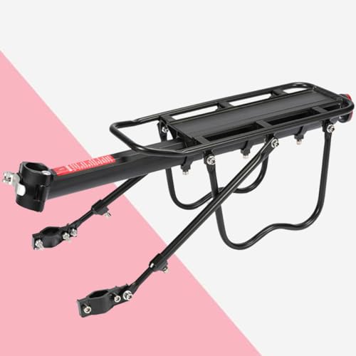 Portabicicletas trasero para bicicleta con soporte de equipaje compacto y funcional 2