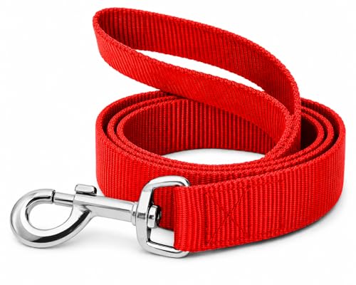 Image of VIP Collection Nylon Dog Leash with Trigger Snap Hook, Length 5 Feet