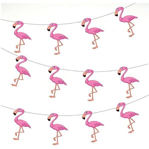 AK Giftshop Flamingo Bunting for Parties Cover