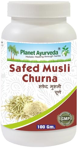 Image of Planet Ayurveda Ashwagandha, Shatavari, Kaunch Beej & Safed Musli Powder combo pack- Natural Energy & Wellness Pack