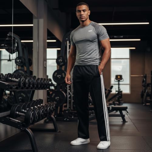 Image of Track Pant for Men || Stylish Look || Loose Fit Modern, Stylish, Comfortable & Stretchable Athletic Joggers for Casual & Gym Wear (TP22)