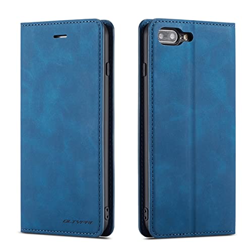 Coque iPhone 8 Plus QLTYPRI Antichoc avec Porte-Carte Magnétique