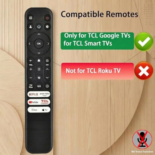 Image of Replacement for TCL Google TV Voice Remote Control,RC813 Universal Control