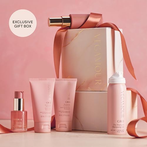 VEGAMOUR Hair Wellness Travel Essentials | Nourished, Healthier Looking Hair Gift Set | $81 Value - Additional View