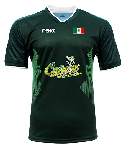Jersey Mexico Cañeros de Los Mochis 100% Polyester Made in Mexico miniatura 1