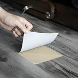 Wood Grain Textured Peel and Stick Vinyl Flooring Planks 54 Sq.ft for Personalize Your Space with Heritage Classic Style | Temporary Transformation for Flexible Living for Bathroom, Kitchen, Rental