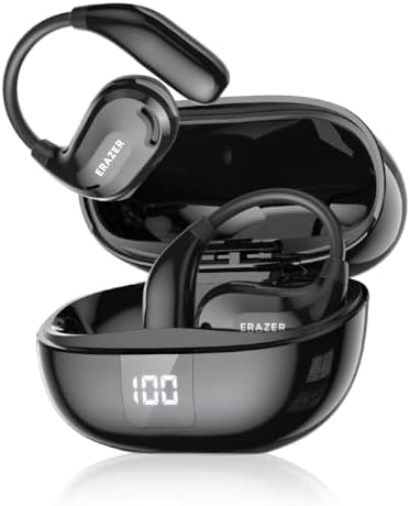 ERAZER XT66PRO AI Translation Earbuds Real Time Translator Earbuds OWS Wireless Bluetooth Earphones 135 Language Open Ear translating Headphones for Travel Business Learning