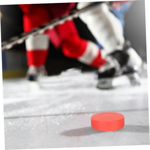 Hardness Flat Hockey Balls for Training Durable Equipment for Youth Adults Ice and Street Hockey 5