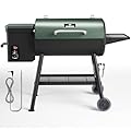 DAMNISS Pellet Smoker Grill Combo, 565 SQ.IN Cooking Area with PID Temperature Control (180-450°F) Electric BBQ Meat Grills & Smokers, Patio Backyard for Roast Outdoor