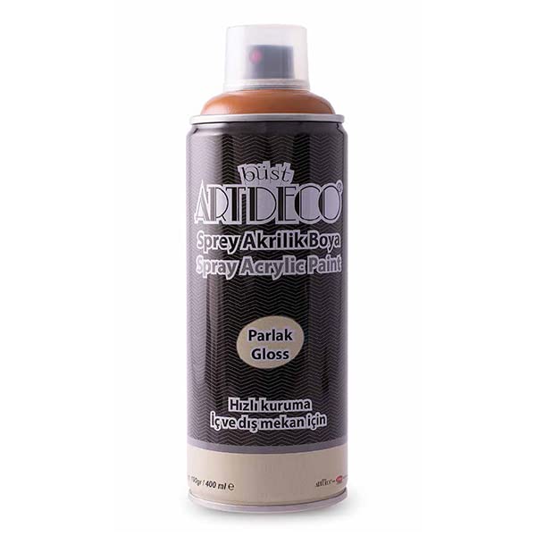 Artdeco Vernice acrilica spray, 400 ml, marrone chiaro 630