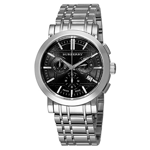 BURBERRY Reloj BU1360 para Hombre, Gris/Plateado., Pulsera BURBERRY Reloj BU1360 para Hombre, Gris/Plateado., Pulsera