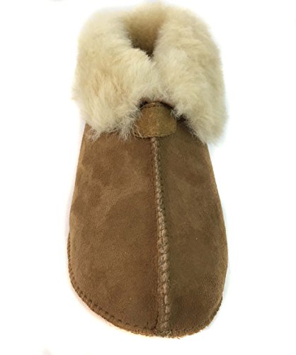 surell Shearling Slipper with Soft Sole - Fur Clog Slipper for Indoor & Outdoor - Warm & Fuzzy Winter Slippers for Women - Soft Sole Unisex Slippers for Cold Weather (11)2