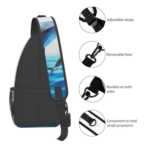 Mochila tipo bandolera para senderismo ligera y unisex miniatura 5