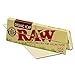 Raw Unrefined Organic 1.25 1 1/4 Size Cigarette Rolling Papers, 50 Count (Pack of 6)