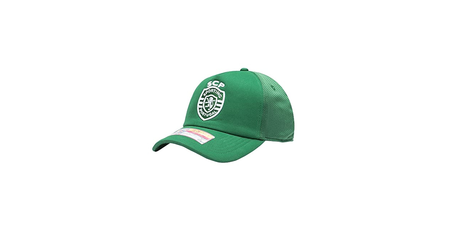 Fan Ink Sporting Lisbon Gallery Trucker Snapback Hat Green