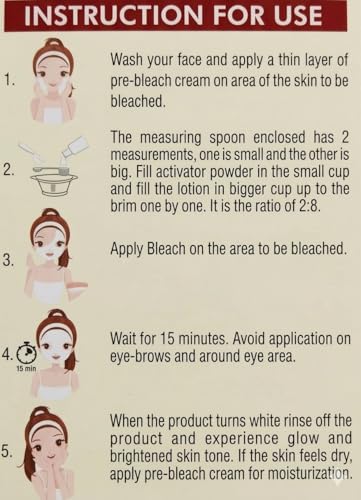 Image of Lilium D-TanOxy Shiner Bleach 580g | Instant Natural Glow |Safe & Effective| Advanced Tan Removal Formula | Glycolic Acid | Clove Oil | Eucalyptus Oil | For All Skin Types | Salon, Spa, Home & Professional Use