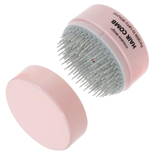 Gogogmee Peine Portátil Para Mujeres Cepillo De Masaje Pala Desenredante Cabello Para Viajes y Cuidado Del Cabello