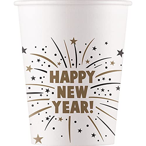 Procos PR93749 Papierhütchen Set, 6 Stück – Aus FSC-Papier, Für Geburtstag & Motto-Partys