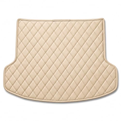 Image of Car Boot Mat for Skoda Slavia | Beige with Beige
